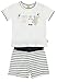 Steiff Unisex Baby Set 2tlg. T-shirt 1/4 Arm Und Shorts Clothing Set