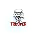 Produktbild Star Wars Storm Trooper Nachtlicht LED mit Wandaufkleber 3D Light FX