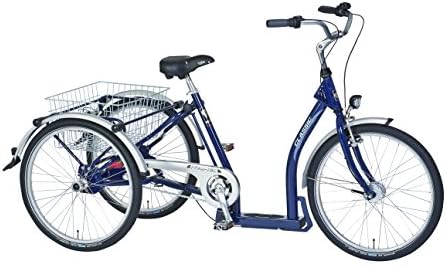 I-TEC Tricycle Peacock "Classic" Mod. 3 Speed SRAM I Motion, R 15, 26, 24, "Dark Blue
