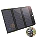 Produktbild SHENGY Solar Ladegerät 21W mit 6000mAh Akku, Solar Panel Power Bank, tragbare Solarzellen, für iPhone 5 6 6s 7 8 X iPad Samsung Xiaomi Huawei