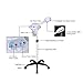 AceFox Standing Facial Steamer Aroma Ozone Vapor Skincare Moisture Cleaning Device for Beauty Salon Spa