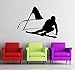 Produktbild Skifahren Wandtattoo Vinyl Wohnkultur Skifahrer Schnee Freestyle Springen Winter Wandaufkleber Schlafzimmer Extreme Sport Decor Wandbild 42X58CM