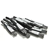 HonXins 10pcs Mens Hair Remover Shaving Razor Brush Replacement Electric Shaver Cleaning Brush