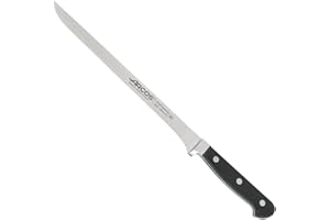 Arcos Couteau à Jambon Professionnel - Lame Forgée NITRUM 250 mm - Manche POM Résistant - Pour Découpes Précises - Série Classique