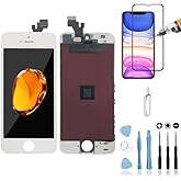 Mobilevie Schermo LCD Retina+Touch Screen su Telaio per iPhone - Bianco, iPhone 5