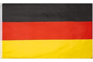 MUWO Flagge Nations Together 90 x 150 cm Nationalmanschaften, doppelseitige Gartenflagge, wetterfeste Fanflagge, Fußballflagge Polyester Länderfagge Deutschland mit Ösen (Deutschland)