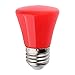 Produktbild MINI LED Gl¨¹hbirne, Minkoll 220V 1.5W E27 MINI LED Licht Ball Lampe Globe Golf Bulb (rot)