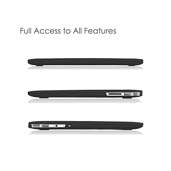 FINTIE Case Compatible with MacBook Air 13 Inch 2012-2017 Release (Model：A1466/A1369), Slim Snap On Hard Shell Protective Cover, - Image 4