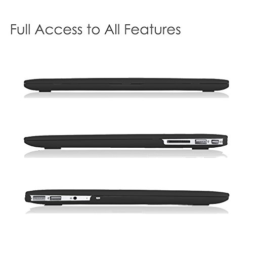 Fintie H  lle f  r MacBook Air 13 - Ultrad  nne Hochwertige Matt Gummierte Hartschale Tasche Schutzh  lle Snap Case f  r Apple MacBook Air 13 3 Zoll  