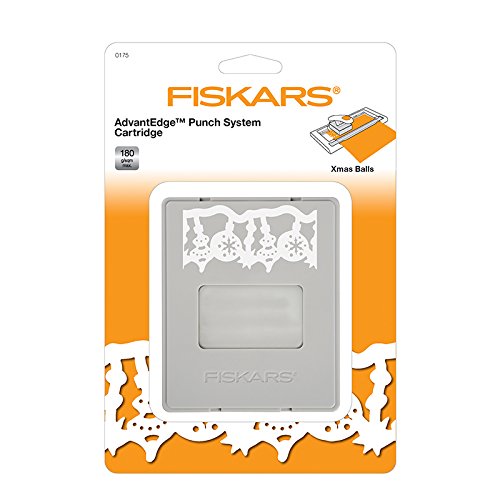 Preisvergleich Produktbild Fiskars AdvantEdge Punch Kartusche, Weihnachts Kugeln