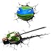 TMNT Leonardo Design 3D Look Children's Self Adhesive Vinyl Wall Sticker Décor