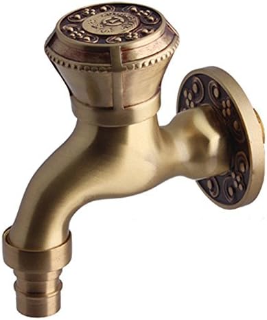 MIAORUI Retro washing machine, faucet, all copper antique washing machine, faucet, mop, pool faucet, multipurpose tap,B