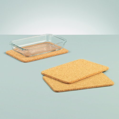 Zeller 02300 Kork-Untersetzer, 2-er Set 30 x 20 cm - 2
