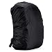 Produktbild zantec Rucksack Regen Abdeckung verstellbar wasserdicht staubdicht tragbar Ultralight Schulter Tasche Schutzhülle Regenschutz Schutz für Outdoor Camping Wandern 35 Liter schwarz