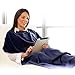 Travelrest 4-in1 Premier Class Travel Blanket with Pocket - Cover Shoulders - Soft and Luxurious (#1 BEST SELLER) - GREAT HOLIDAY GIFT!