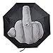 Produktbild Travel Wind Proof Mittel Finger Lustig Kreativ Dreifach Sonnigen Sonnenschirm Outdoor