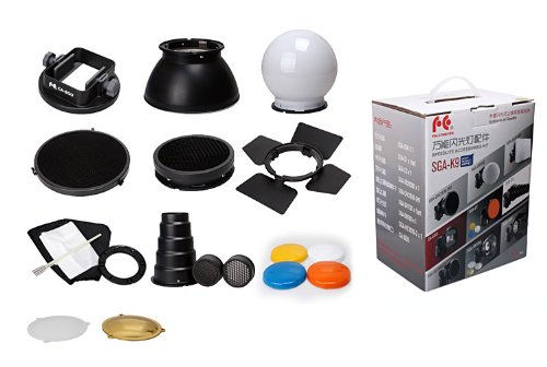 ZeleSouris TJ-09 - Kit de Flash Adaptateur avec montage universel pour flash Speedlite Canon Nikon YONGNUO conique Snoot Mini-r flecteur Grobe-Diffuseur Honey Comb Softbox Couleur gels Bamdoor Honey Comb Support universel reviews ZeleSouris TJ-09 - Kit de Flash Adaptateur avec montage universel pour flash Speedlite Canon Nikon YONGNUO conique Snoot Mini-r flecteur Grobe-Diffuseur Honey Comb Softbox Couleur gels Bamdoor Honey Comb Support universel