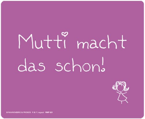 Preisvergleich Produktbild Maus-Pad "Mutti"