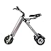 Produktbild TopMate ES31 Elektroroller Mini Faltbares Dreirad Gewicht 14KG mit 3 Gängen Geschwindigkeitsbegrenzung 6-12-20KM / H und 3 Stoßdämpfern | Besonders geeignet für Personen über 50 auf Einer Reise