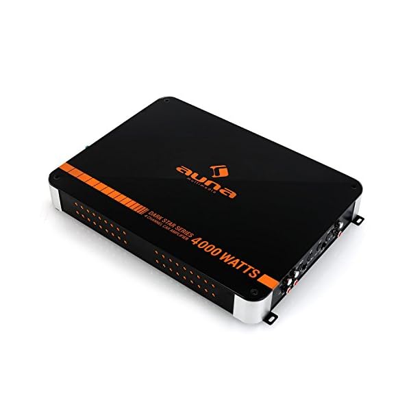 AUNA Car HiFi Set Platin Line 320 4-Kanal Auo Endstufe 2800W 2X 500W 16cm Einbau-Lautsprecher 1x 600W 25cm Subwoofer (inkl. Kabel-Set, Verstärker brückbar, Woofer LED-Lichteffekt) – Bild 3
