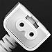 Produktbild IIfreesia Professional International Verlängerungskabel für MacBook Pro Ladekabel Netzkabeladapter US/EU / AU Stecker (weiß)