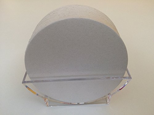 10 Ständer für Bierdeckel in Gastroqualität, transparent für runde und eckige Bierdeckel (Setbestellung 10 Stück) - 2