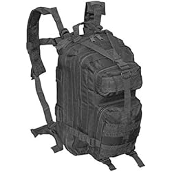 McAllister Sac à Dos de l'armée américaine Zero-Six 28 litres (45 x 25 x 30 cm/Noir)