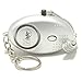 Produktbild EPOSGEAR Schlüsselanhänger, Taschenlampe und Mini Alarm mit 140db Sirene (Silber)