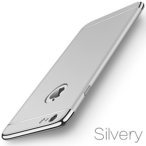 Ron *3-in-1 Dual Layer Thin Back Cover Case For Apple iPhone 6/6S " (Silver) RS.279 (72.00% Off) - Amazon