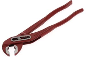 GEDORE Red Pinza Regolabile a Pappagallo, Apertura Fino a 33 mm, a 7 Posizioni, con Cerniera Passante, Pinza Regolabile a Cerniera Sovrapposta, Piatta, R28100010