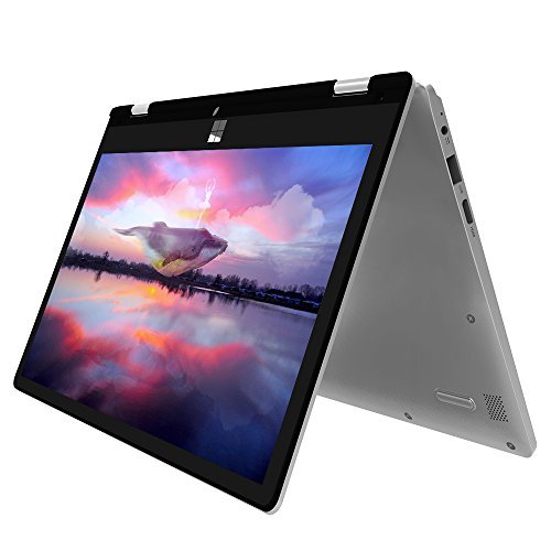 XIDU PhilBook 11 6  FHD Touchscreen 2-in-1 Laptop PC Convertible Notebook Intel Quad Core Atom Z8350 4GB RAM 64GB eMMC WIFI Webcam Bluetooth Windows 1