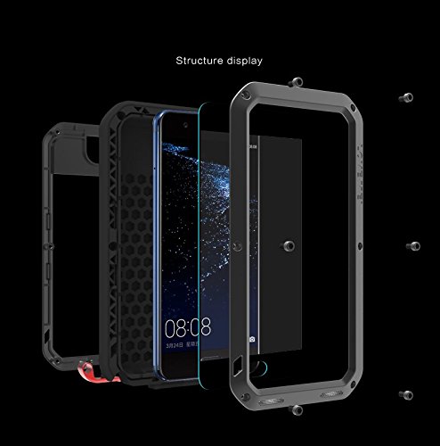 Funda Protectora Huawei P10 Plus Hidr fuga - Resistente Al Agua - Protector De Carcasa - Love Mei Powerful - Color Negro reviews Funda Protectora Huawei P10 Plus Hidr fuga - Resistente Al Agua - Protector De Carcasa - Love Mei Powerful - Color Negro