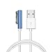 Produktbild Oyedens USB Kabel Lightning Kabel 1 m/3 Füße Magnetische Ladekabel W/LED für Sony Xperia Z3 L55T Z2 Z1 Kompakte XL39H