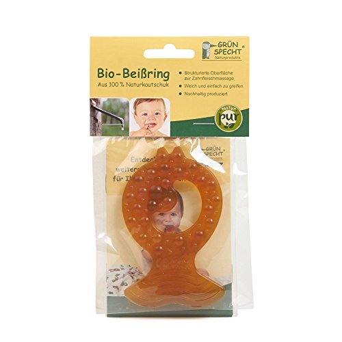 Grünspecht 522-00 Bio-Beißring, Fisch, Naturkautschuk, 1 Stück - 2