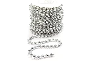 ‎SEPKINA Set of pearl chain, pearl garland, Christmas Advert Wedding Table Beads Decoration, Sold by the Metre.