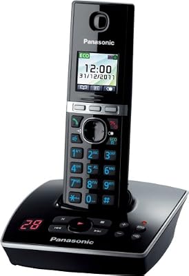 Panasonic KX-TG8061 Téléphones Sans fil Répondeur Ecran