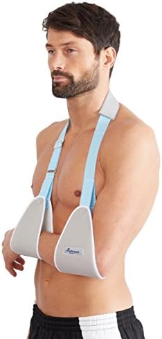 Actesso Web Medical Arm Sling - Designed to immobilise and stabilise the arm, wrist, and shoulder following injuries or for a broken arm and cast support. Sizes for Adults &amp; Kids