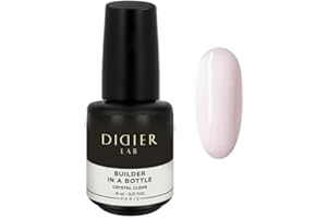 ‎DIDIER LAB Didier Lab - Premium Builder Gel in a Bottle Crystal Clear - Nagelgel UV Aufbaugel für Gelnägel zur Nagelverlängerung und Modellage - Nail Art Gel Nägel - Farbgel für Gelnägel - 15ml