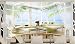 Produktbild Individuelle Tapete 3D Seaview Sightseeing Terrasse TV Kulisse, 400 * 280cm