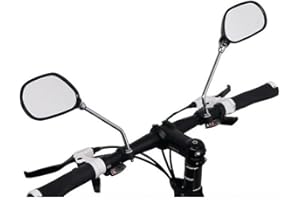 FUBESK Mobility Scooter Accessories Handlebar Mounted Rearview Mirrors Designed to Maximize Rider Awareness