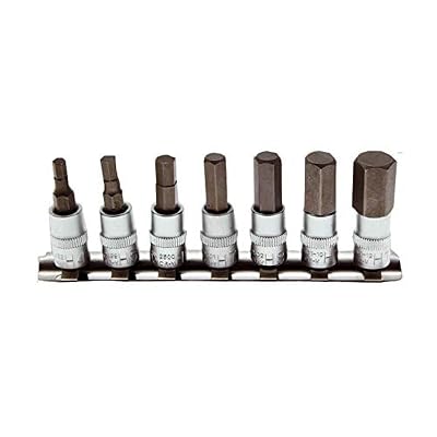 BGS 2161 Douilles à embouts six pans intérieurs, Argent/gris