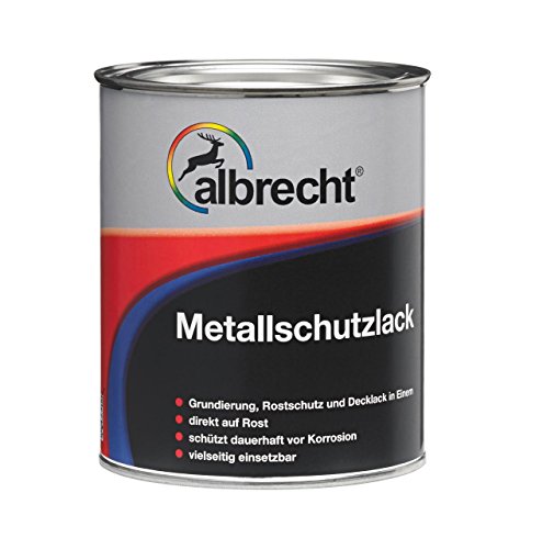Preisvergleich Produktbild Albrecht Metallschutzlack 0001 750 ml, weiß, 3400606747000100750