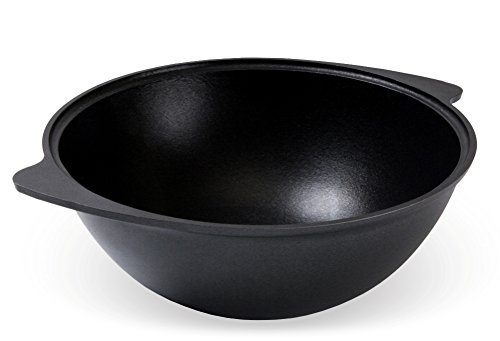 Kazan – Kasan 9 Liter mit Antihaftbeschichtung und Deckel Kochtopf Schwarz WOK - 2