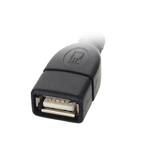 CY 30 cm USB 2.0 Typ A Buchse auf 4 Drähte Offene Kabel für Heimwerker OEM schwarz Farbe - 2