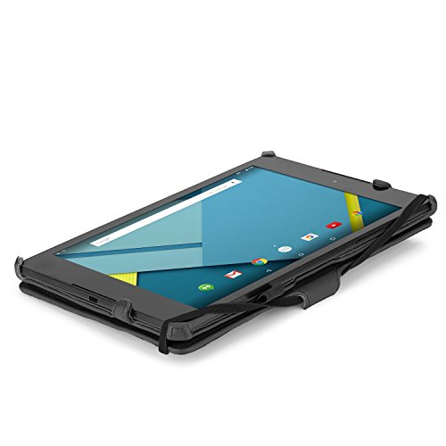Google Nexus 9 Hülle Case – MoKo Slim Fit PU Leder Tasche Schutzhülle Lederhülle Folio Smart Cover mit Auto Wake/Sleep Funktion für HTC Google Nexus 9 8.9 Zoll Android 5.0 Tablet-PC,SCHWARZ - 6