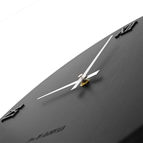 Love-KANKEI Wanduhr, Analog, Schwarz - 2