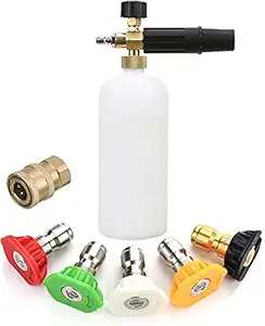 DirtBurn Foam Cannon 1 Litre Bottle Snow Foam Lance with 1/4