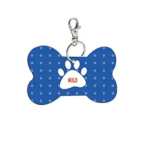 Sky Trends Bone Shape Collar Locket/Pendant for Dogs & Puppy -466, Multicolour, Medium, 1 Count - Milo