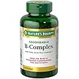 Nature's Bounty Absorbable B-Complex with Folic Acid Plus Vitamin C, 100 Softgels