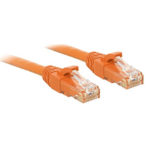 Preisvergleich Produktbild LINDY 48113"Cat.6 U / UTP Kabel", 15m orange